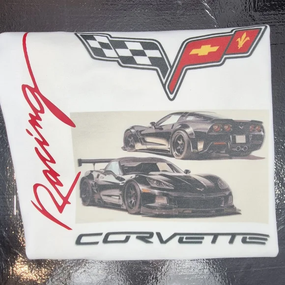 White Corvette Racing Sweatshirt - Picture 2 of 4